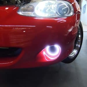Prises d'air avec anti-brouillard angel eyes MX5 NBFL