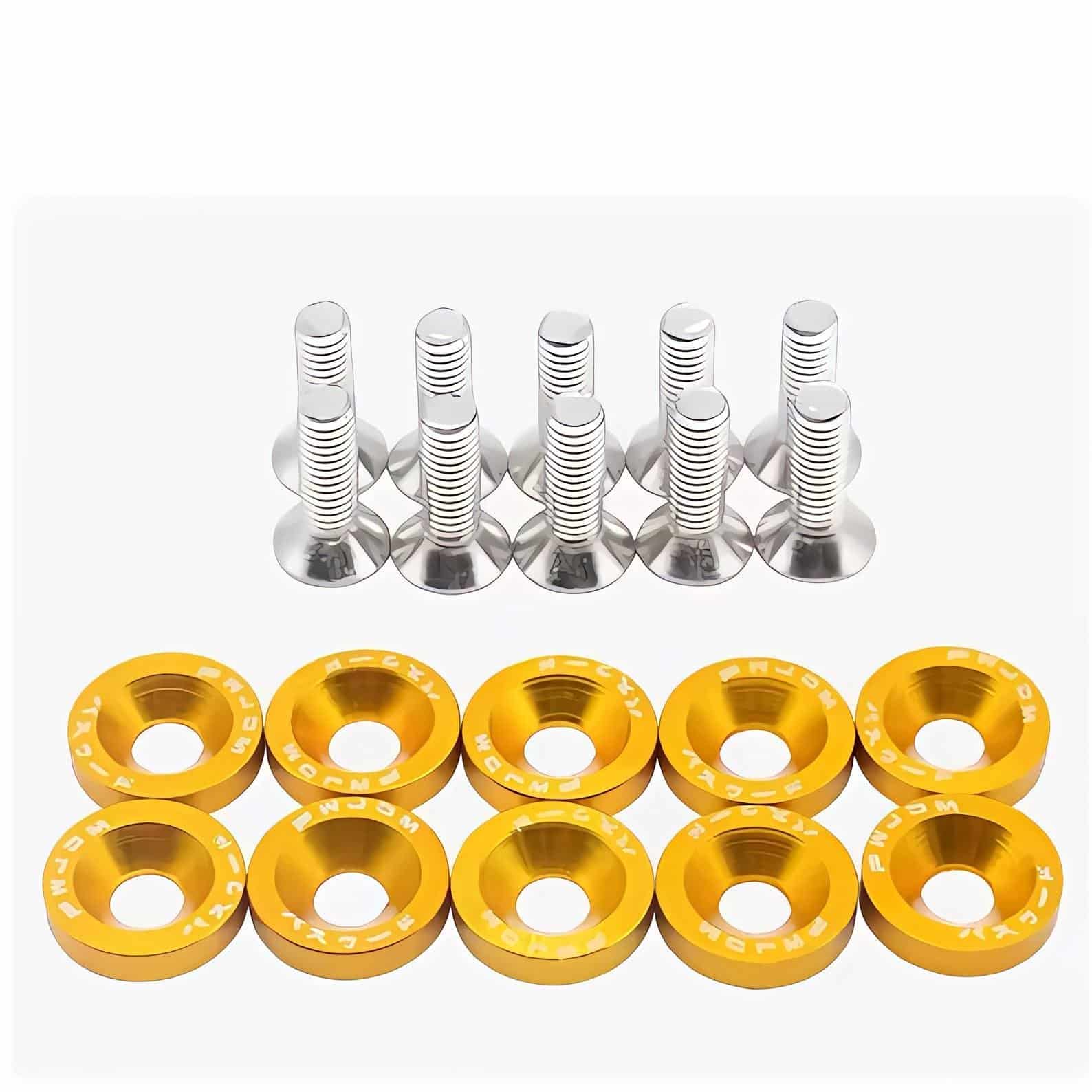 Vis + rondelles anodisées JDM M6 (lot de 20) – Image 8