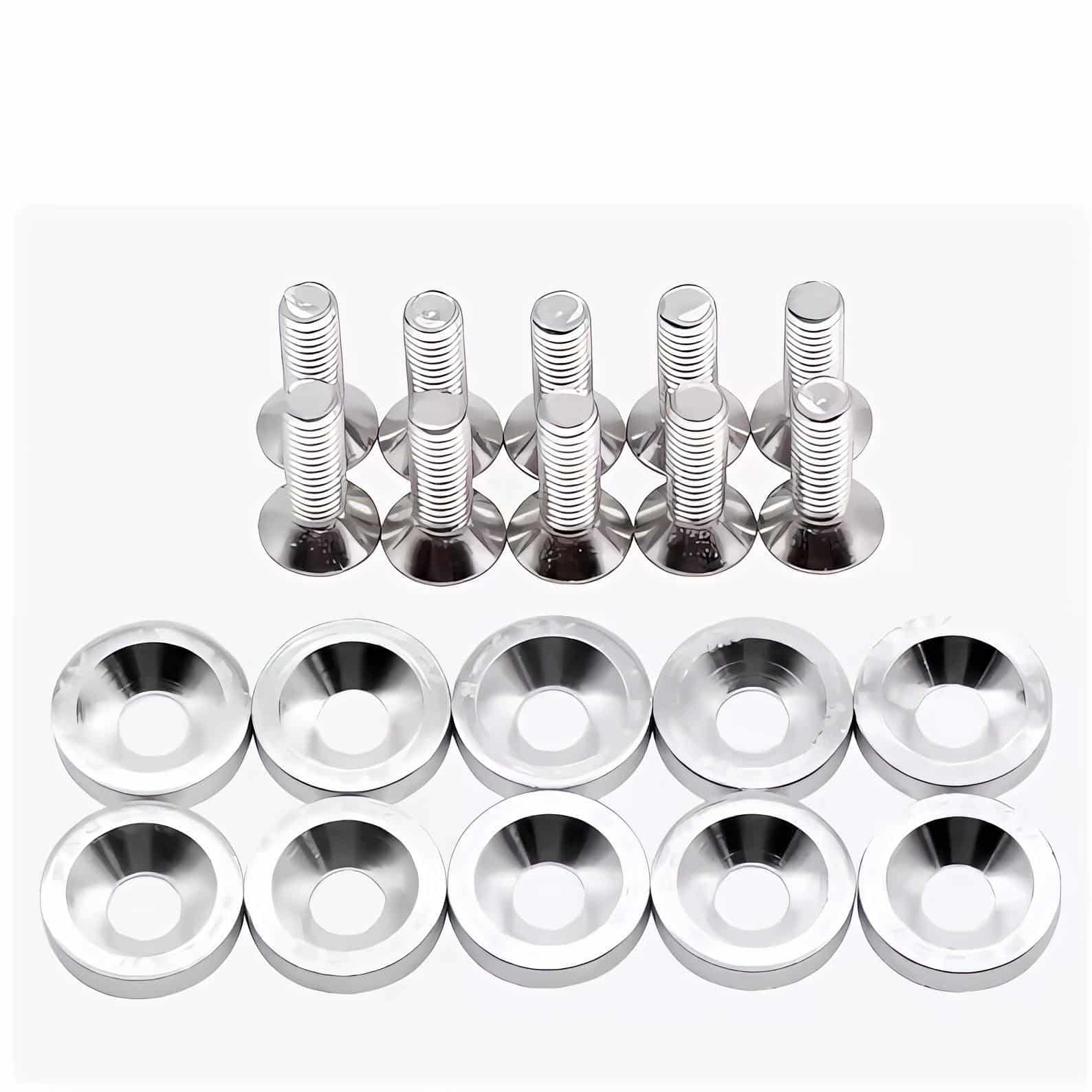 Vis + rondelles anodisées JDM M6 (lot de 20) – Image 4