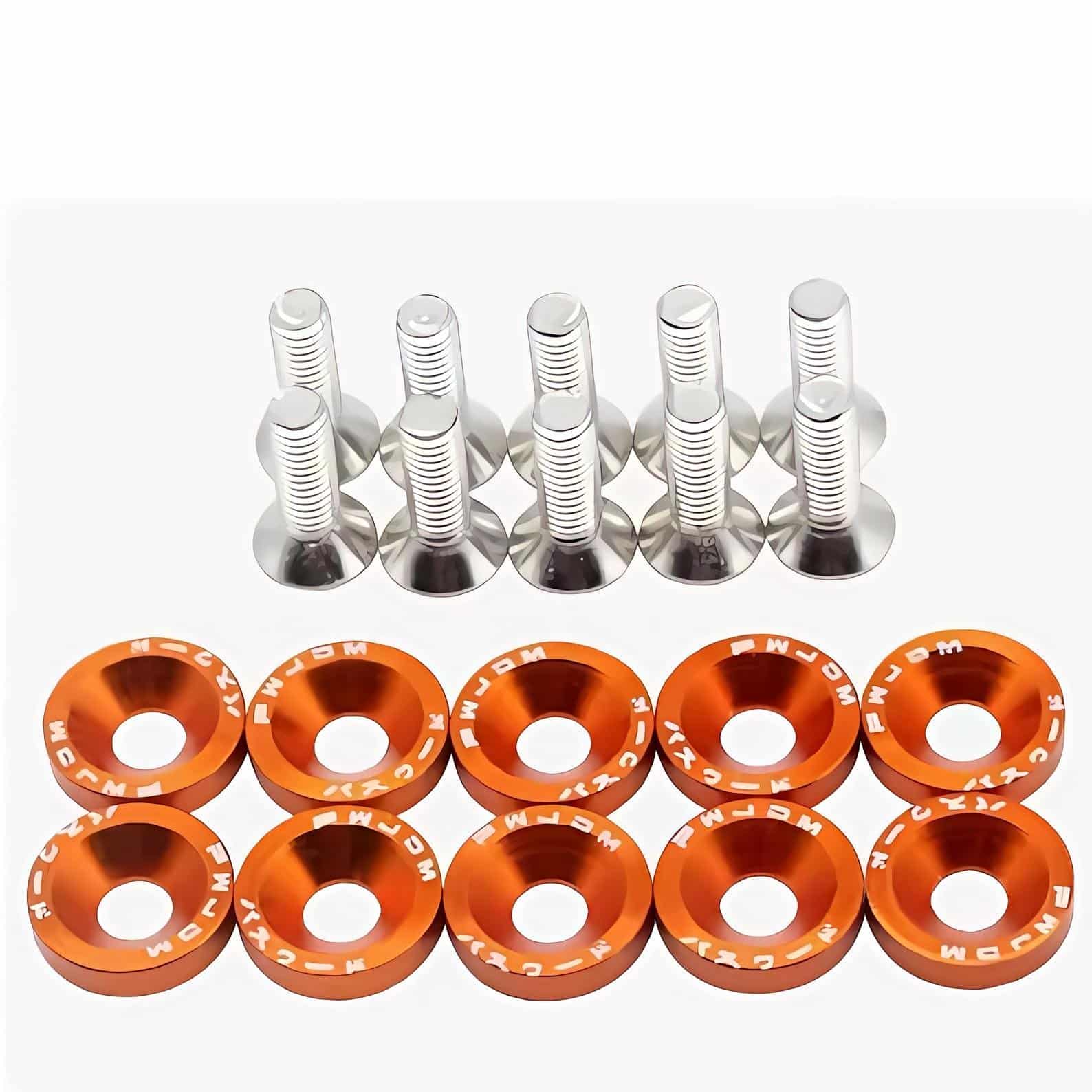 Vis + rondelles anodisées JDM M6 (lot de 20) – Image 7